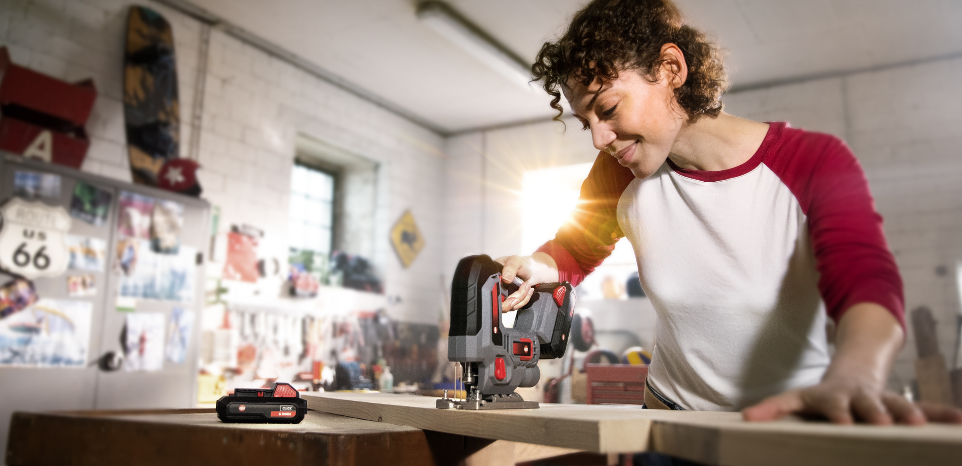 chainsaw click and work