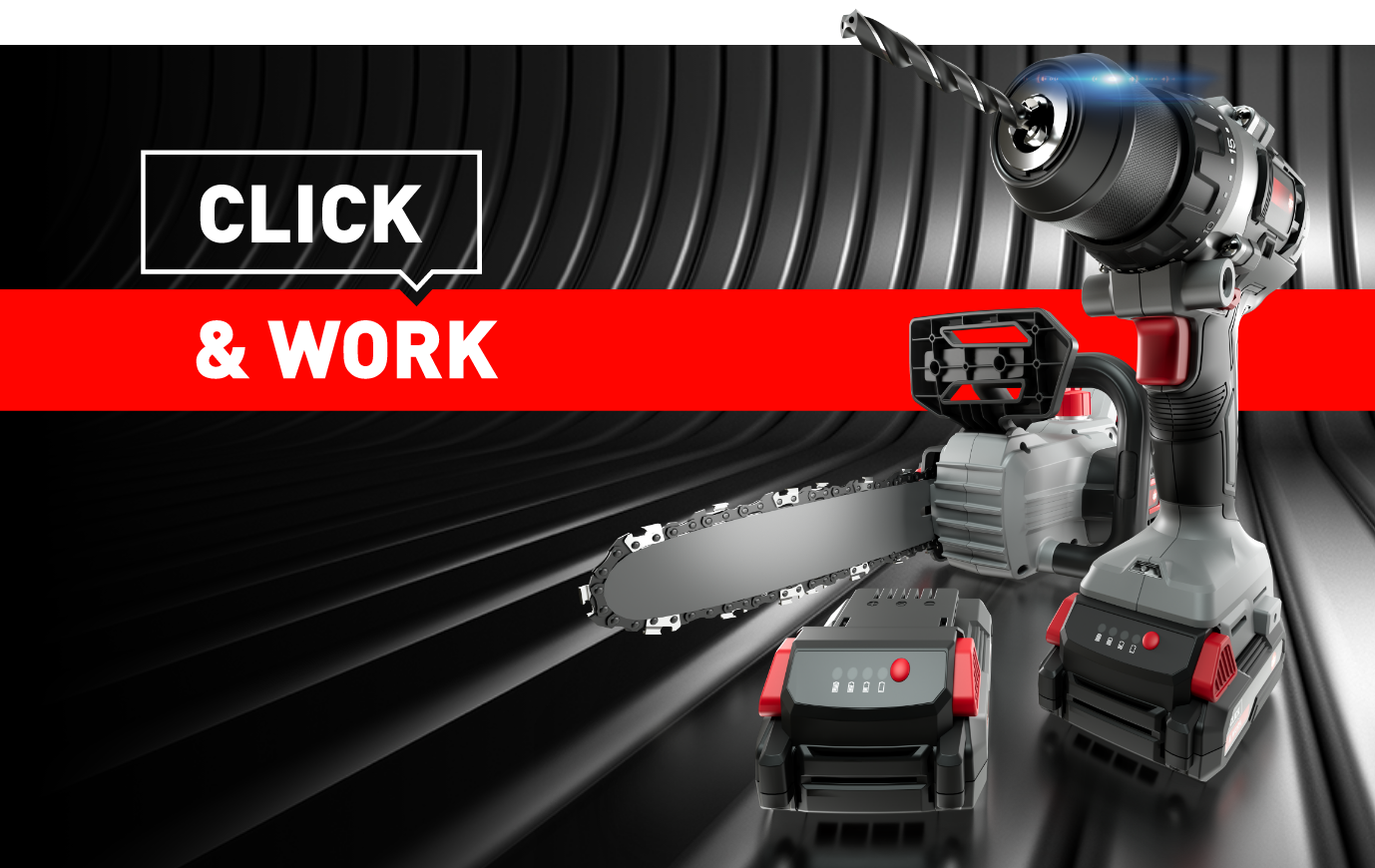 Ayce Click and Work akkuschrauber